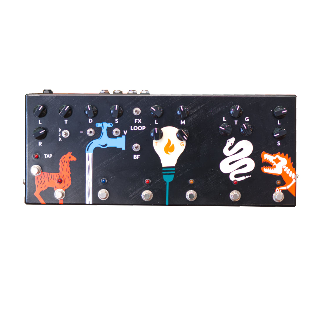 jam pedals custom multi pedal JAM Pedals Groove Street 98 custom multi pedal
