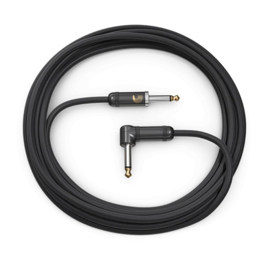 D'Addario American Stage instrument cable 6m right angle