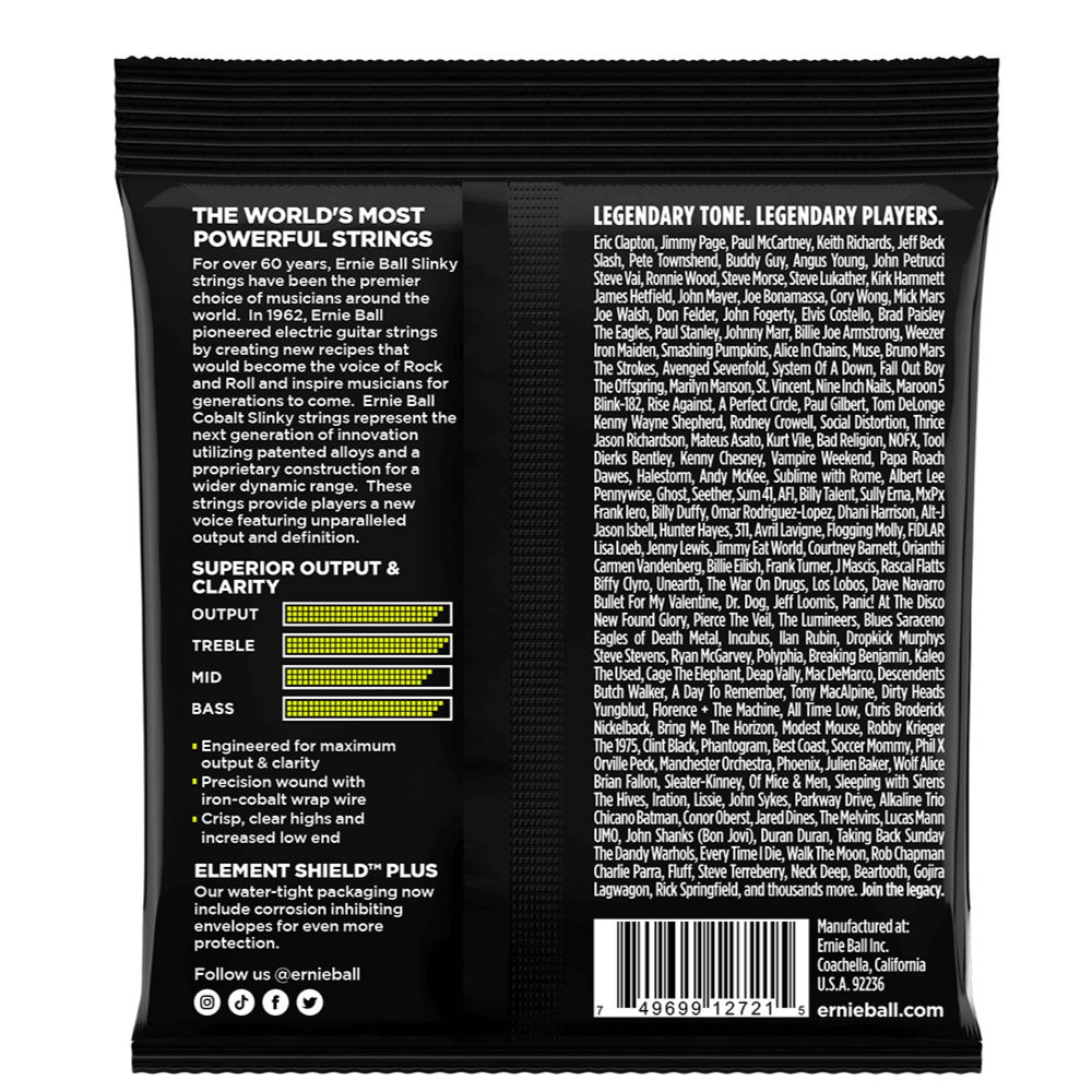 Ernie Ball 2721 Regular Slinky Cobalt 10-46