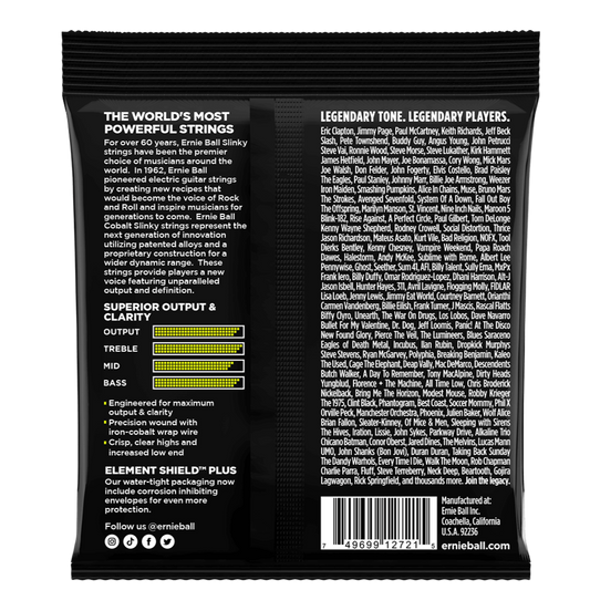 Ernie Ball 2721 Regular Slinky Cobalt 10-46