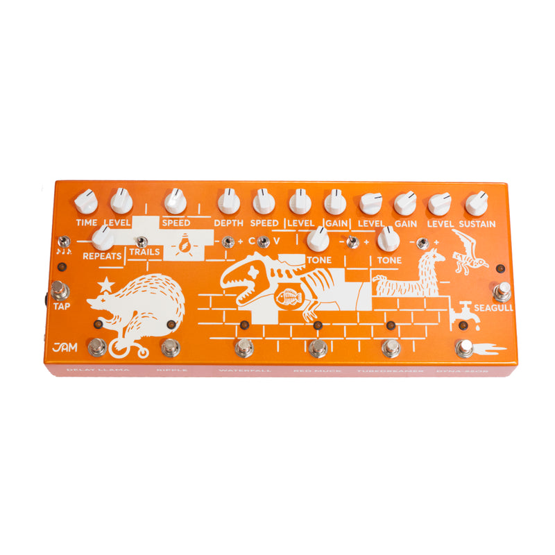 jam pedals pink flow JAM Pedals Pink Flow orange sunset limited edition
