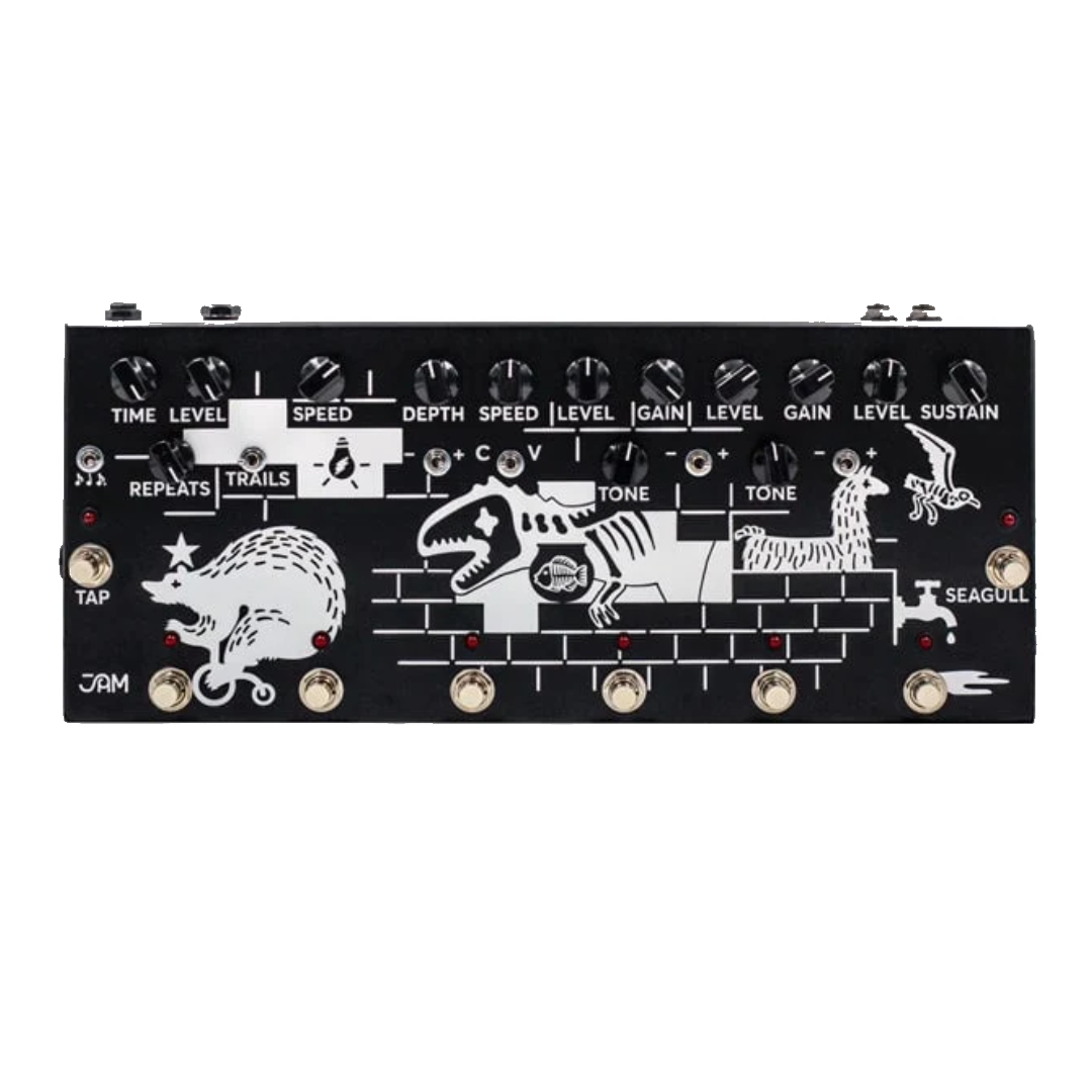 JAM Pedals Pink Flow blacked out