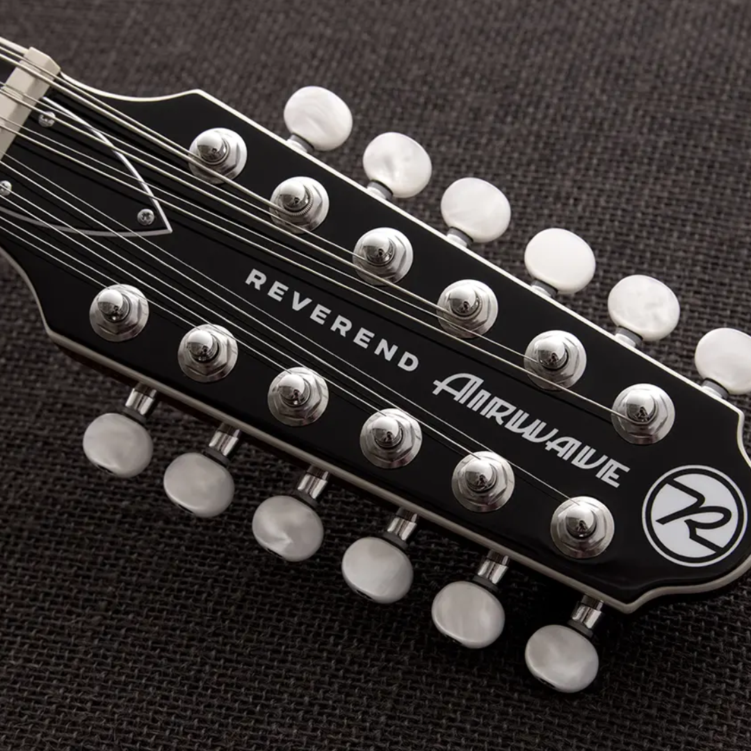 Reverend Airwave 12-string black sparcle