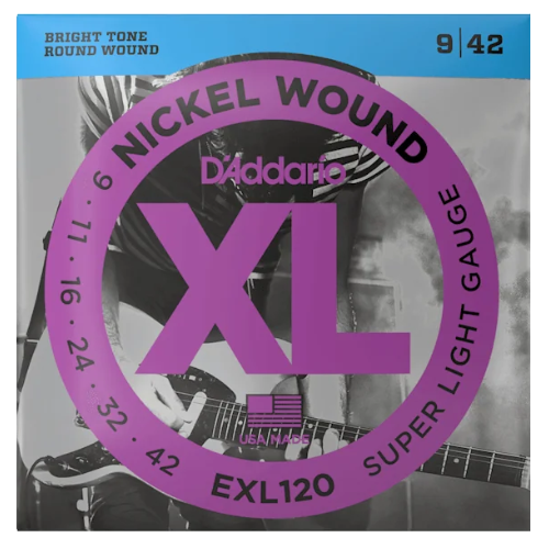 D'Addario EXL120 9-42