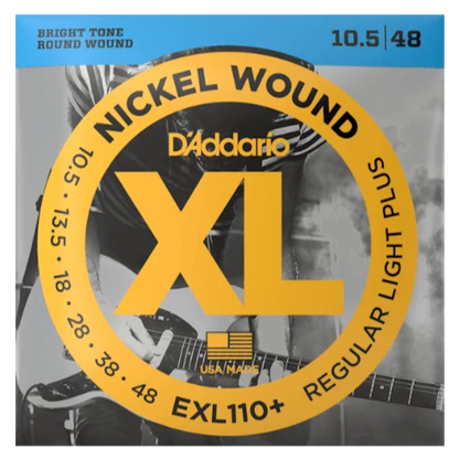 D'Addario EXL110+ 10.5-48 regular light plus