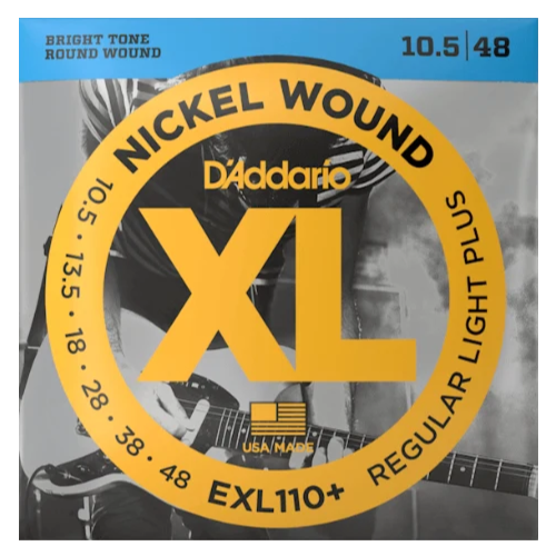 D'Addario EXL110+ 10.5-48 regular light plus