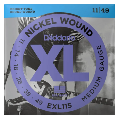 D'Addario EXL115 11-49 medium
