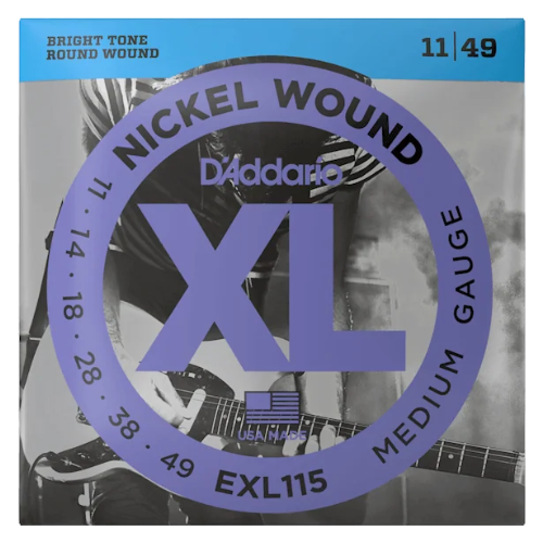 D'Addario EXL115 11-49 medium