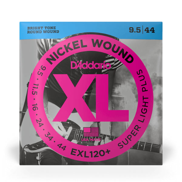 D'Addario EXL120+ 9.5-44 super light plus