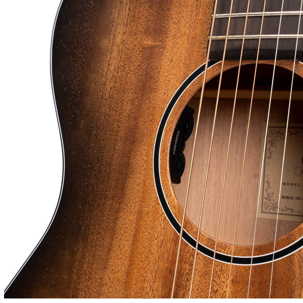 Cort Core-OC AMH mahogany open pore black burst
