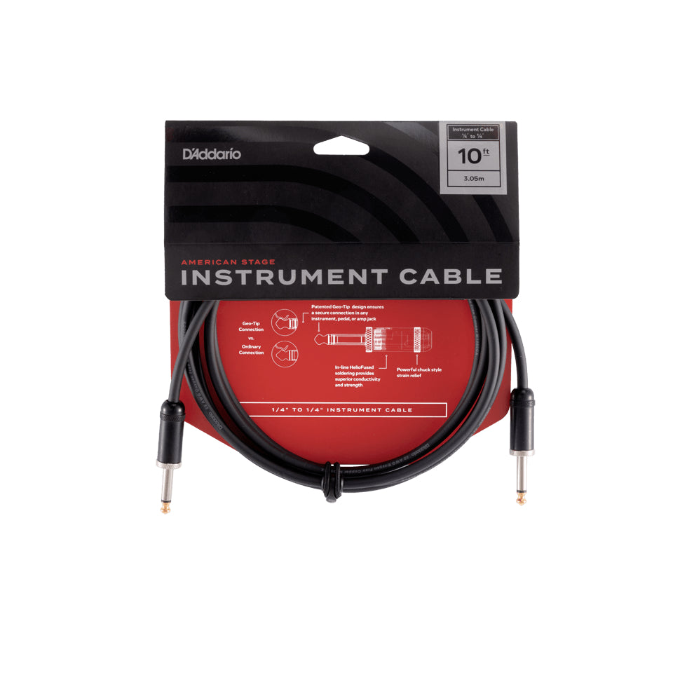 D'Addario American Stage instrument cable 3m