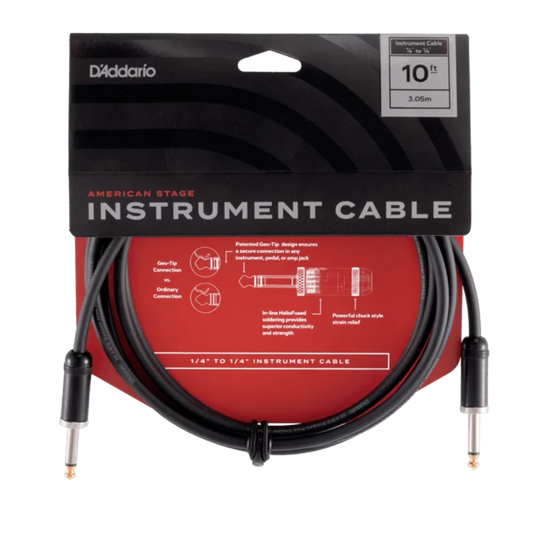 D'Addario American Stage instrument cable 3m