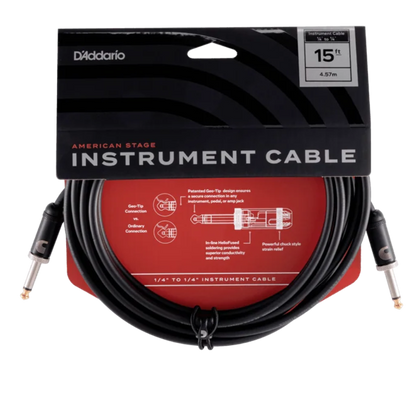 D'Addario American Stage instrument cable 4,5m