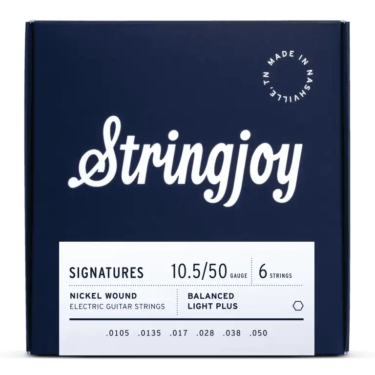 Stringjoy Balanced Light Plus 10.5-50 NW Electric Guitar Strings