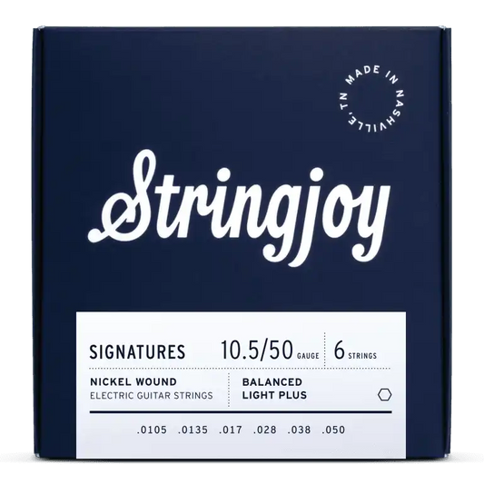 Stringjoy Balanced Light Plus 10.5-50 NW Electric Guitar Strings