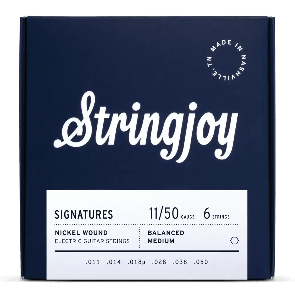 Stringjoy Balanced Medium 11-50 NW Electric Guitar Strings