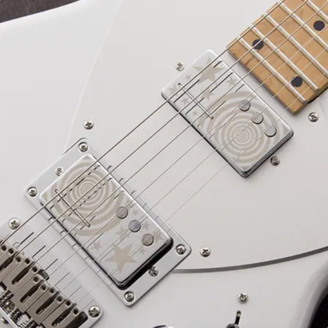 Reverend Billy Corgan Signature Drop Z pearl white