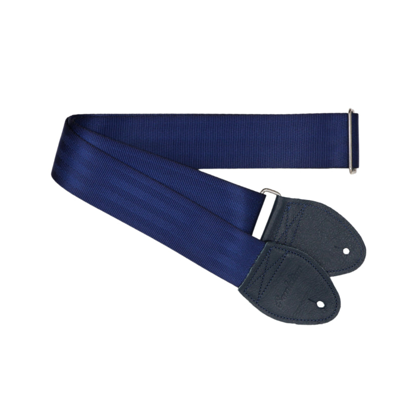 Souldier Navy Plain Seatbelt Guitar Strap