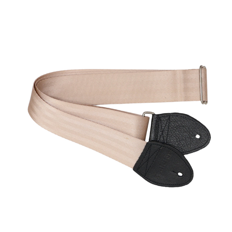 Souldier Gold Plain Seatbelt Guitar Strap