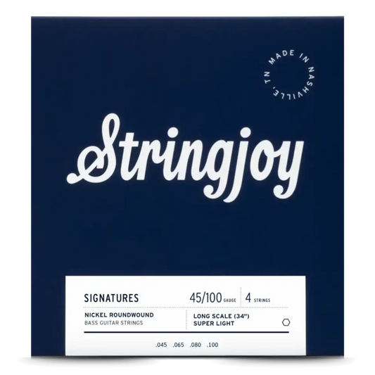 Stringjoy Super Light 45-100 NW Electric Bass Strings