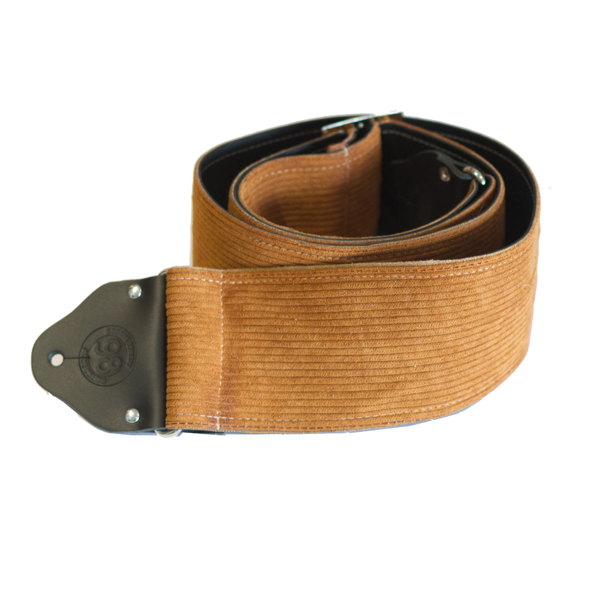 Tom's Vintage Custom Wide Brown Conduroy Hippie strap