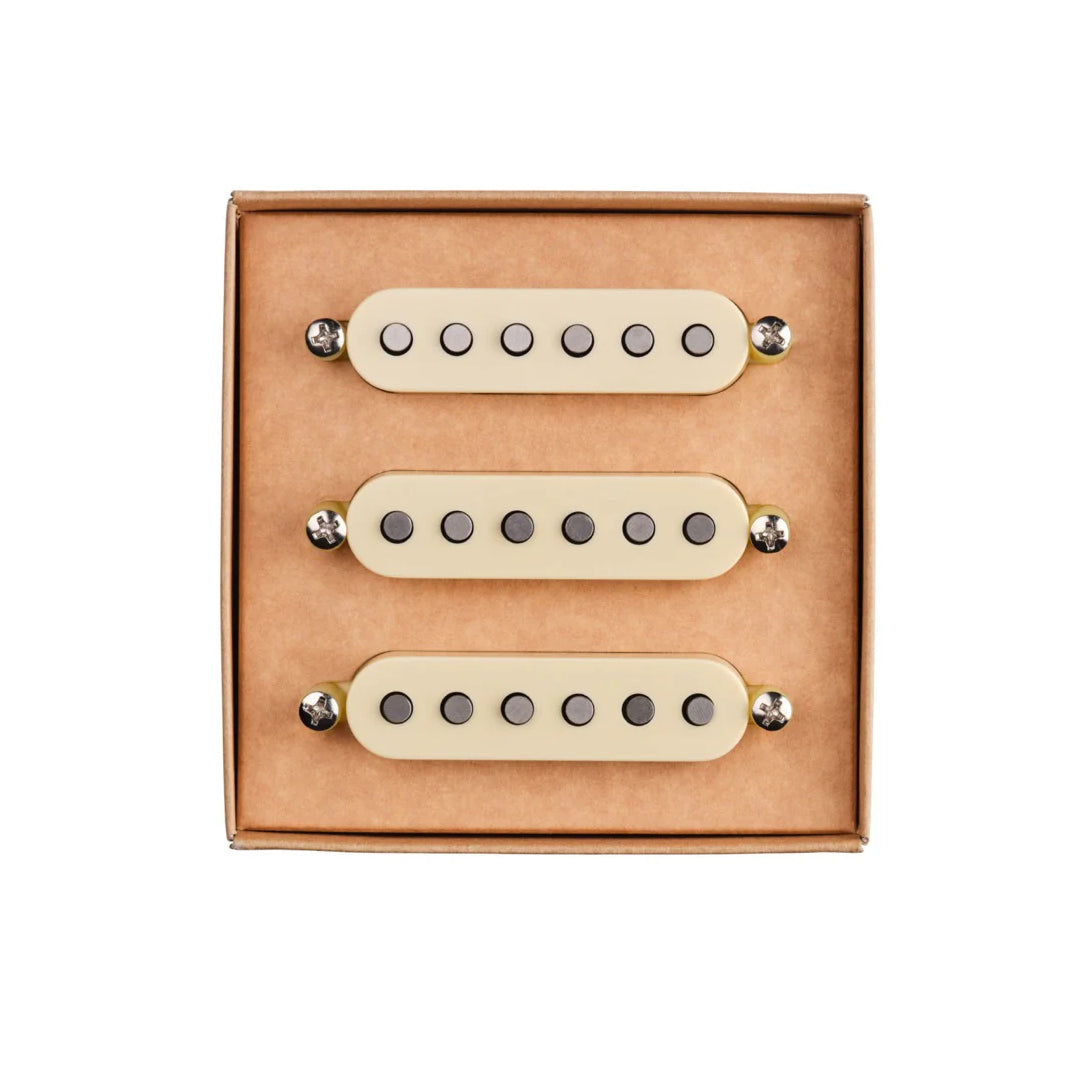 Lundgren Grey Monterey Strat pickup set cream