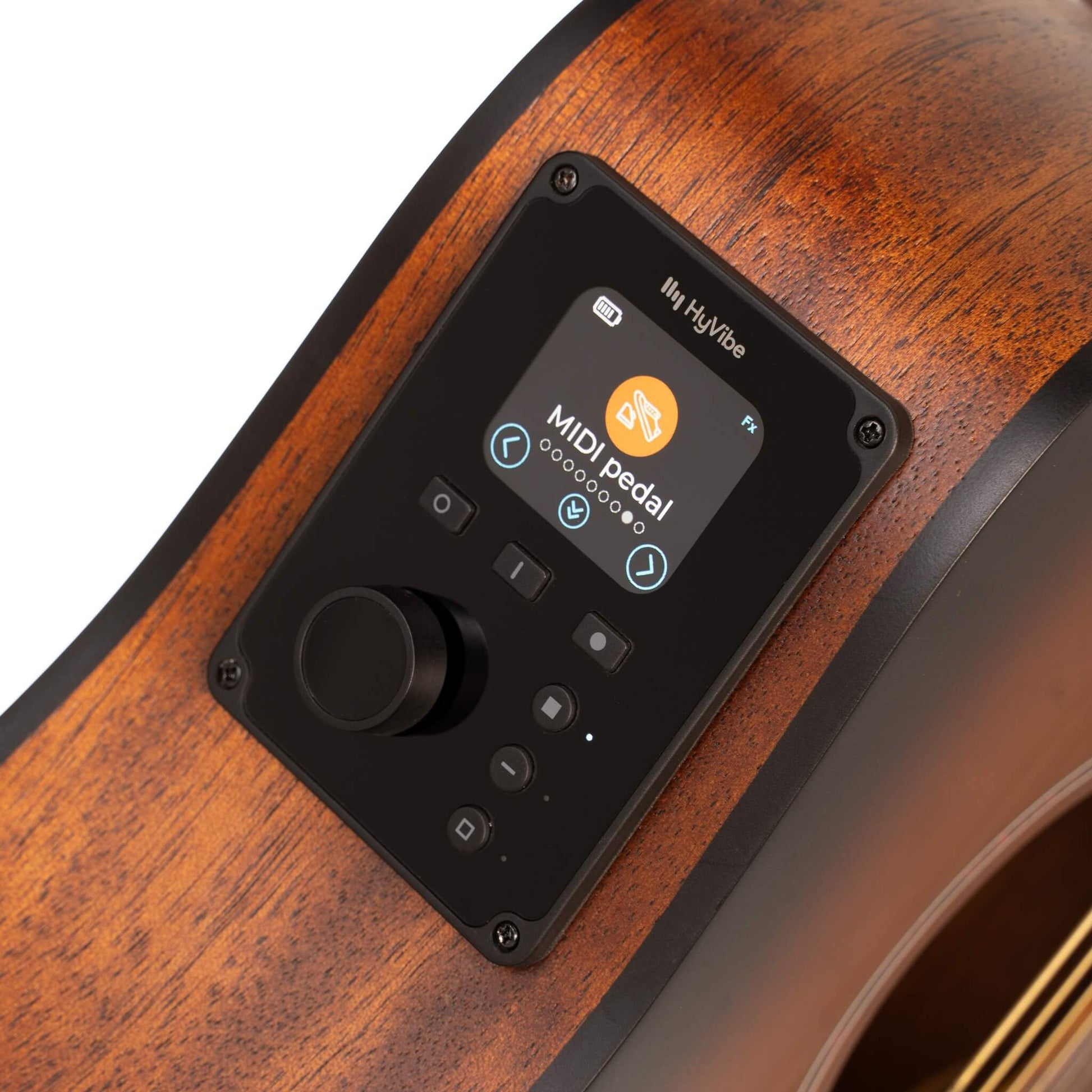 Cort Earth Mini GO open pore brown sunburst