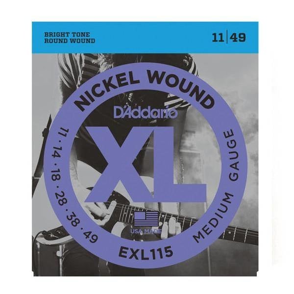 D'Addario EXL115 11-49 medium