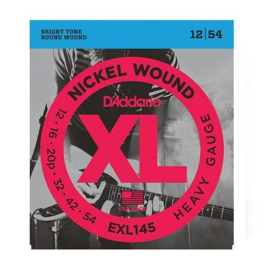D'Addario EXL145 12-54 heavy plain 3rd