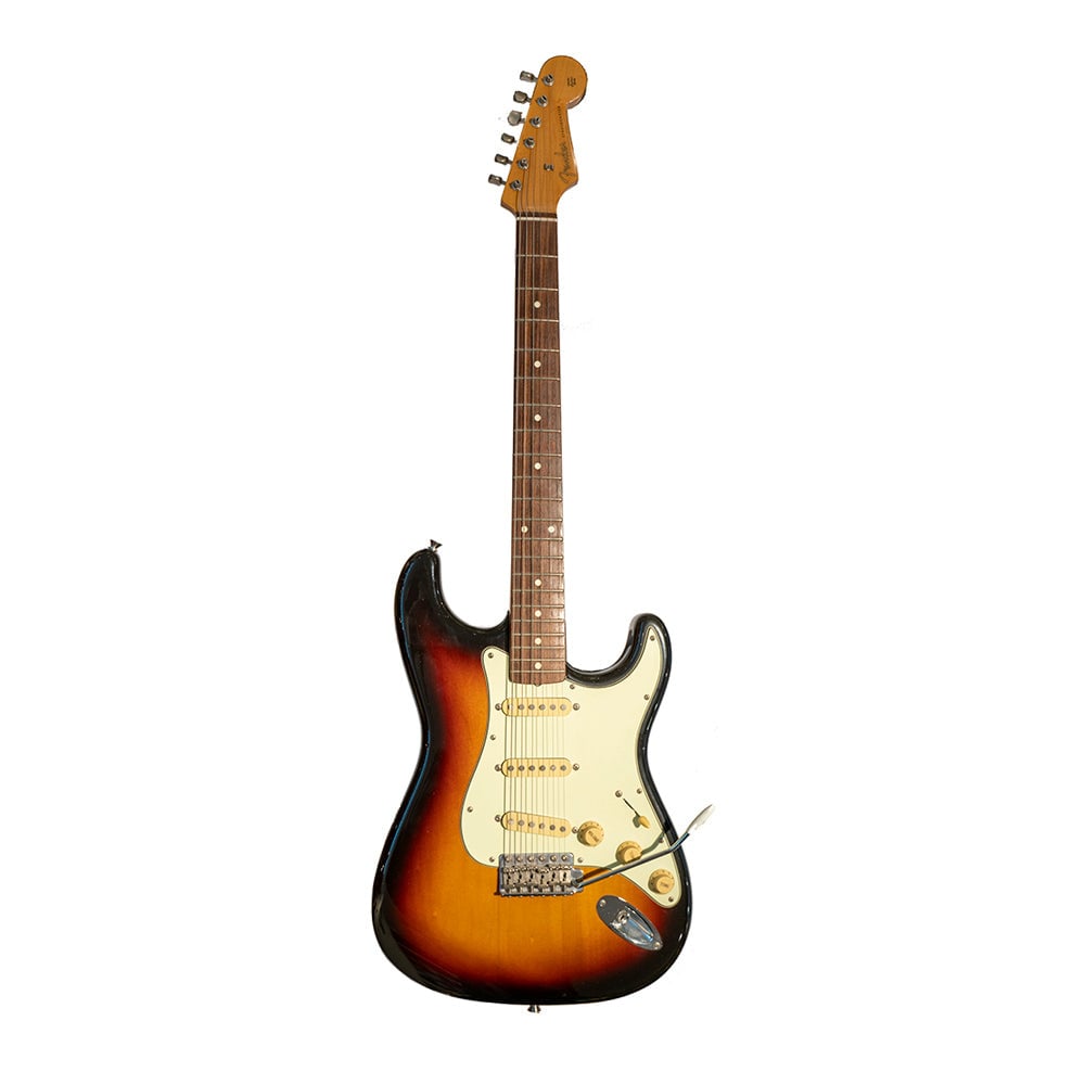 Fender Japan 1964 heruitgave Strat 3-tone sunburst