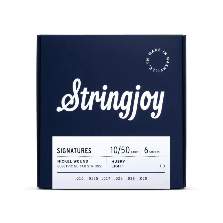 Stringjoy Balanced Husky Light gauge 10-50 Electric Guitar Strings