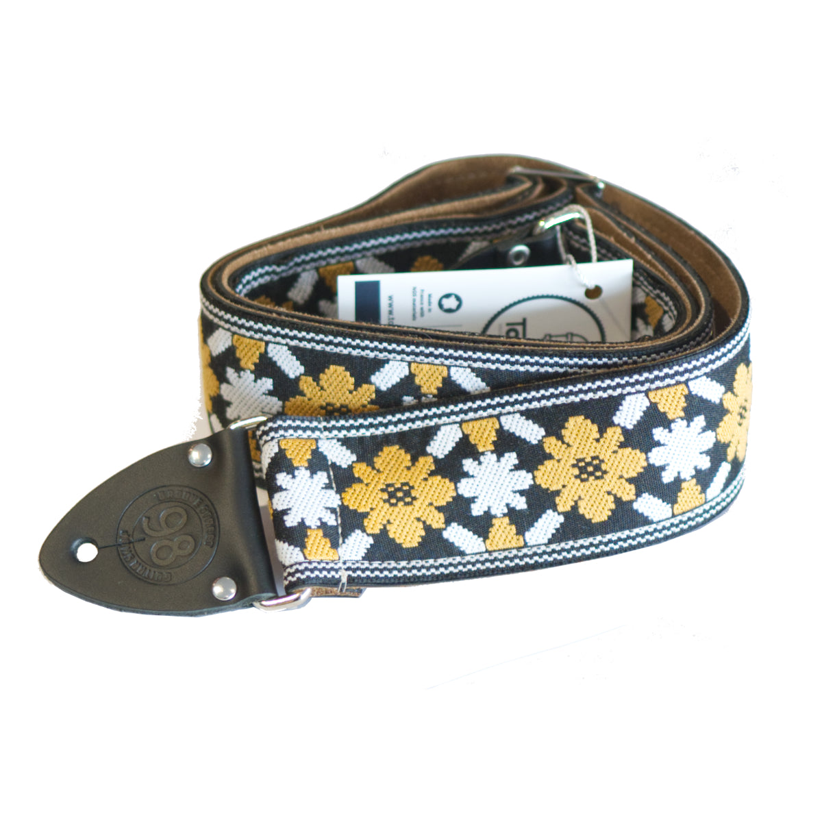 Tom's Vintage Yellow Rooftop Hippie strap
