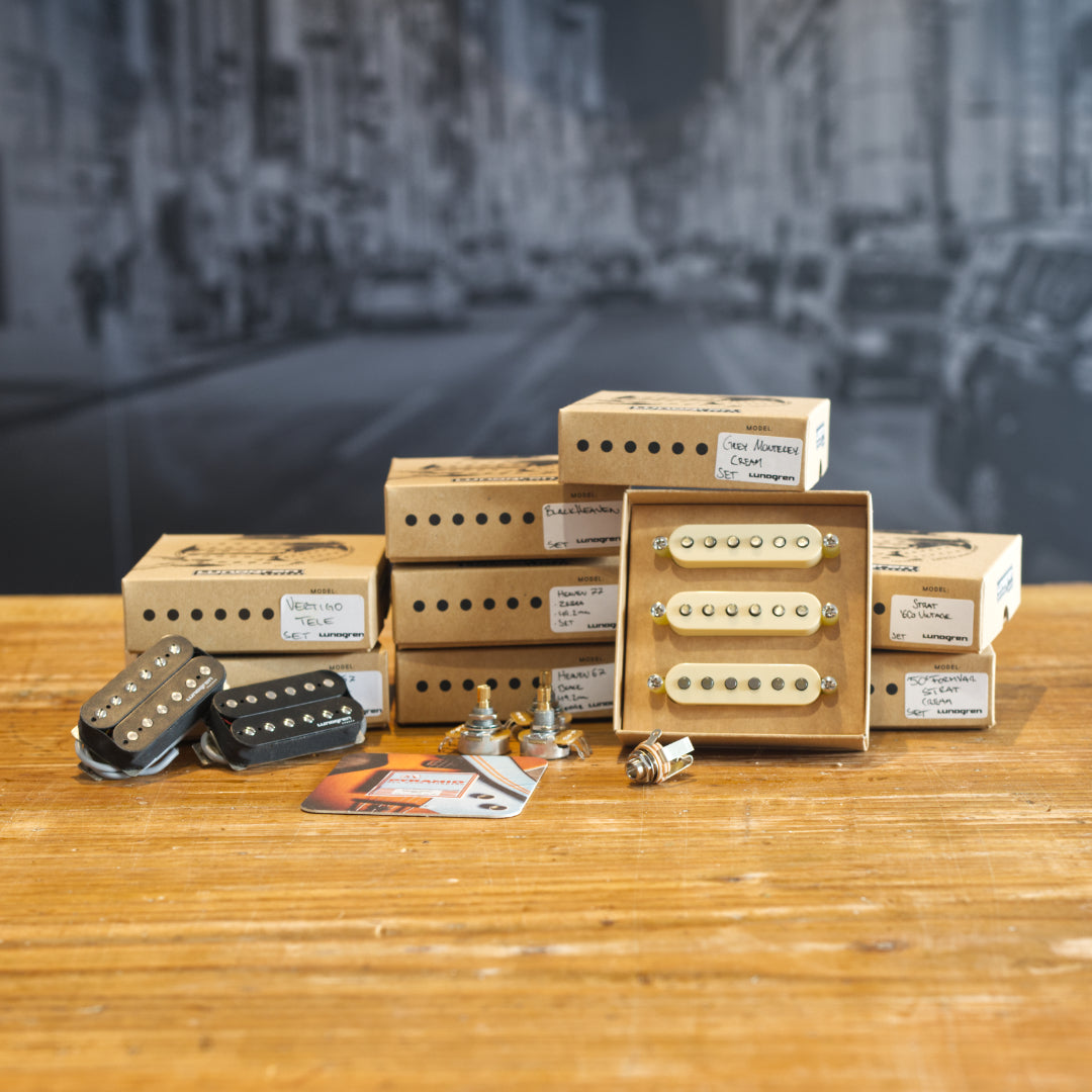 Lundgren Heaven 77 zebra humbucker set