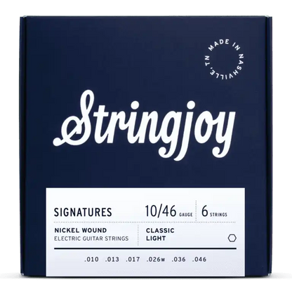 Stringjoy Classic Light gauge 10-46 Electric Guitar Strings