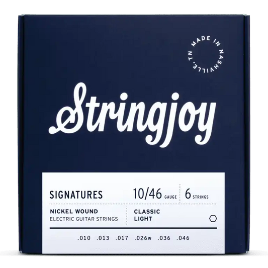 Stringjoy Classic Light 10-46 NW Electric Guitar Strings