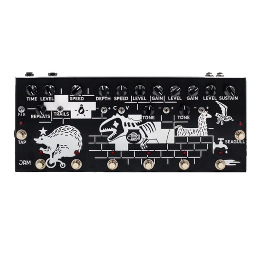 JAM Pedals Pink Flow blacked out