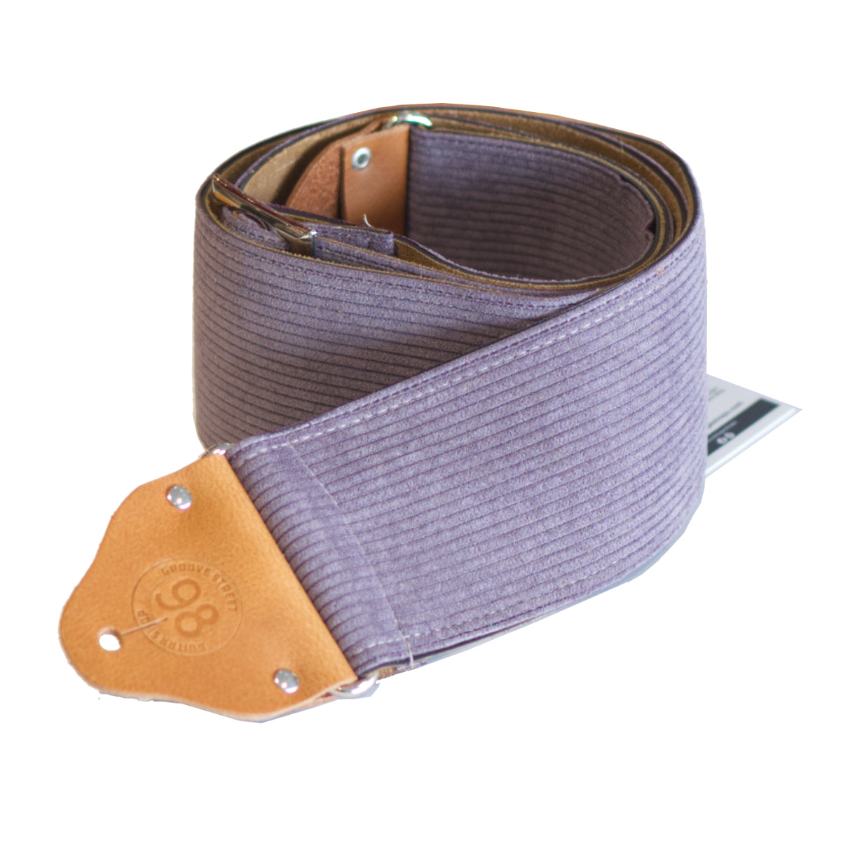 Tom's Vintage Custom Wide Purple Conduroy Hippie strap