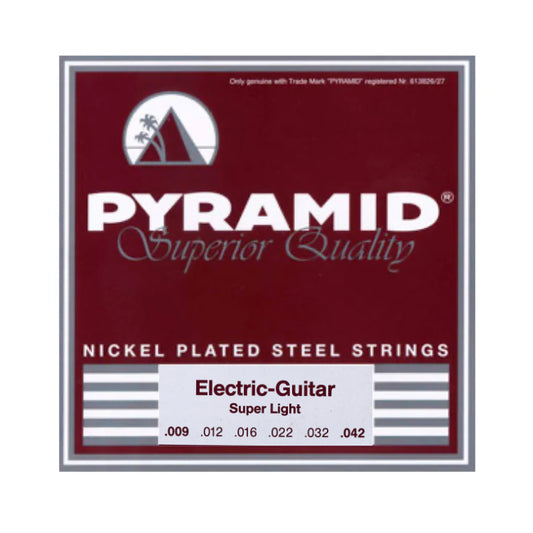 Pyramid Strings Nickel Plated Steel Strings super light 09-42