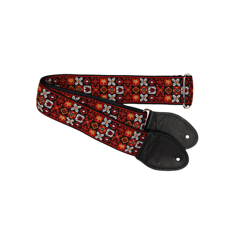 Souldier Woodstock Red Guitar Strap