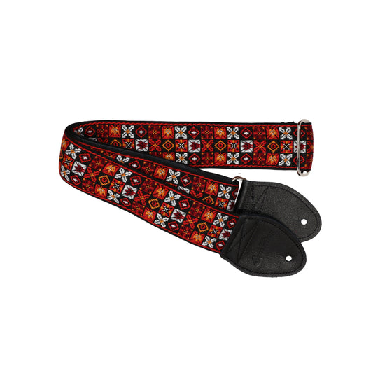 Souldier Woodstock Red Guitar Strap