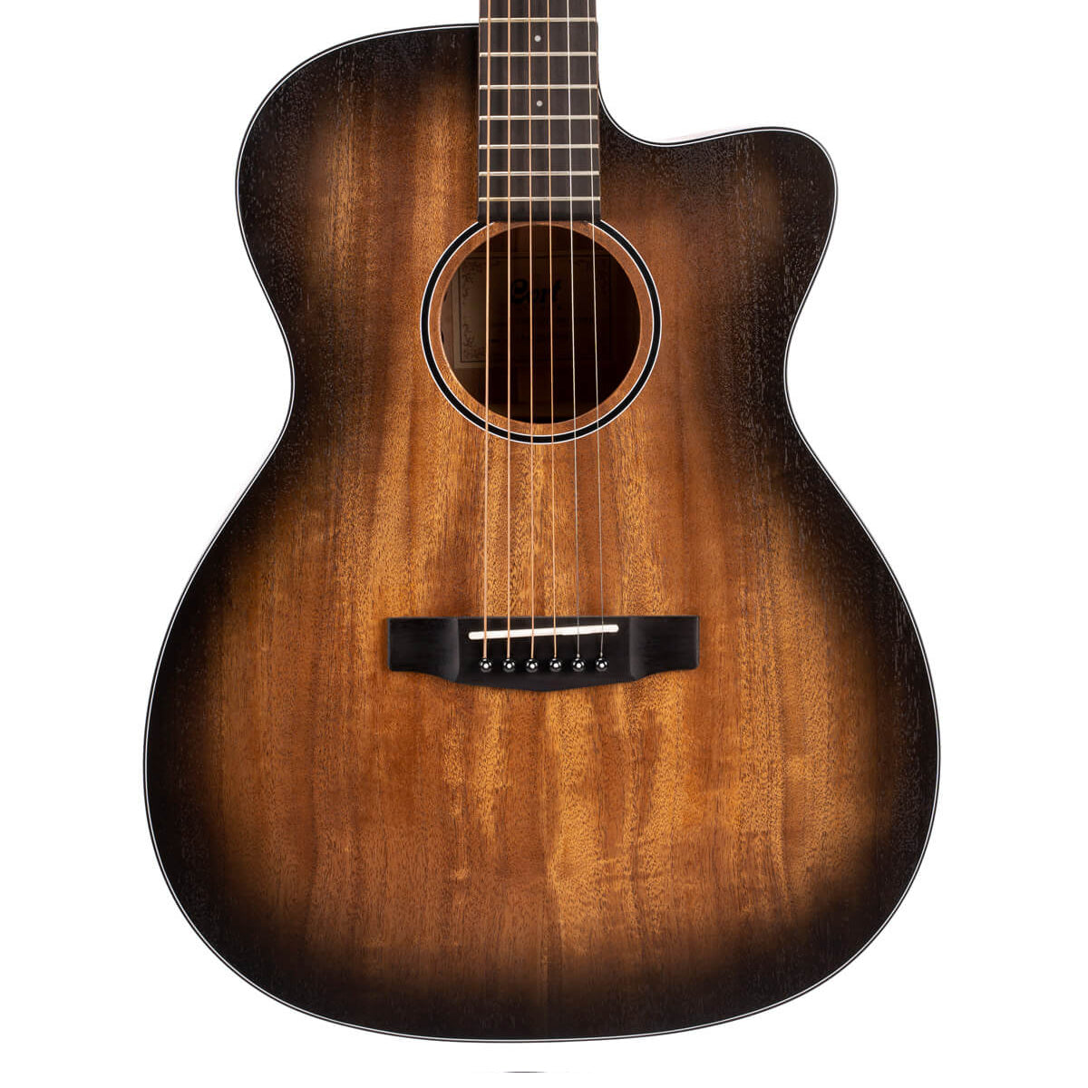 Cort Core-OC AMH mahogany open pore black burst