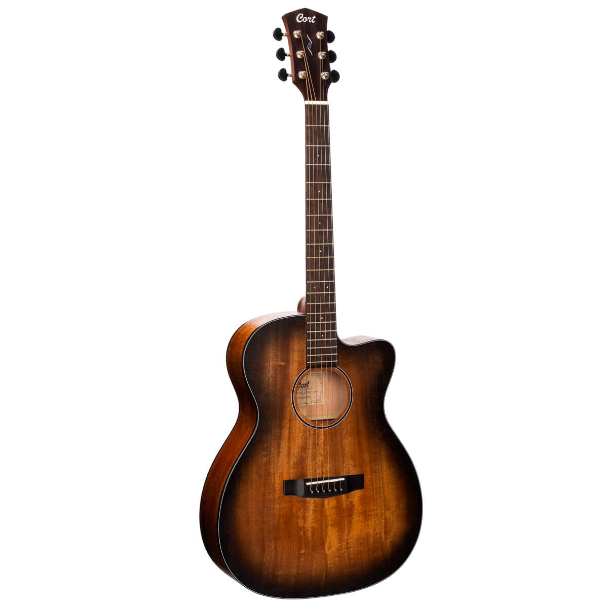 Cort Core-OC AMH mahogany open pore black burst