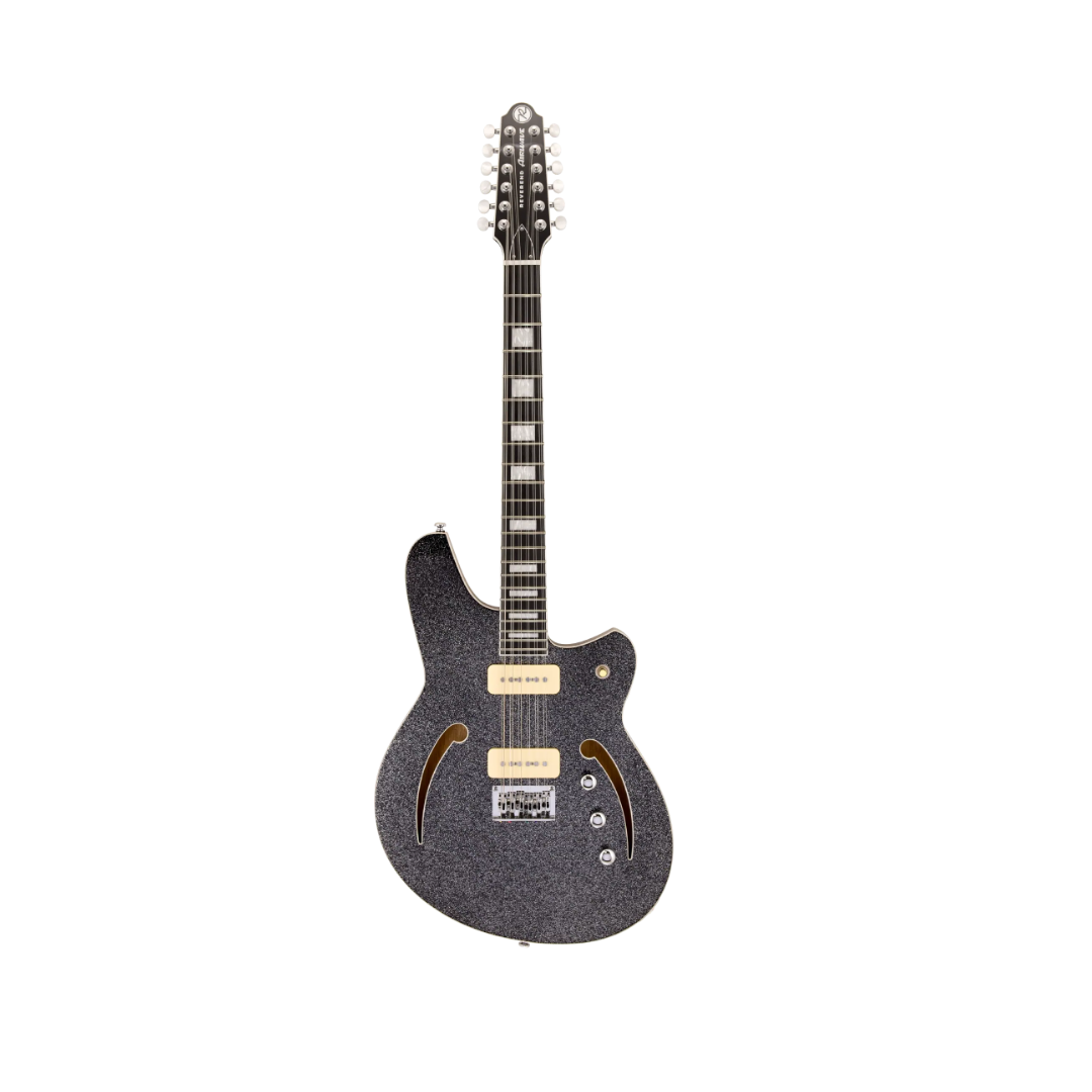 Reverend Airwave 12-string black sparcle
