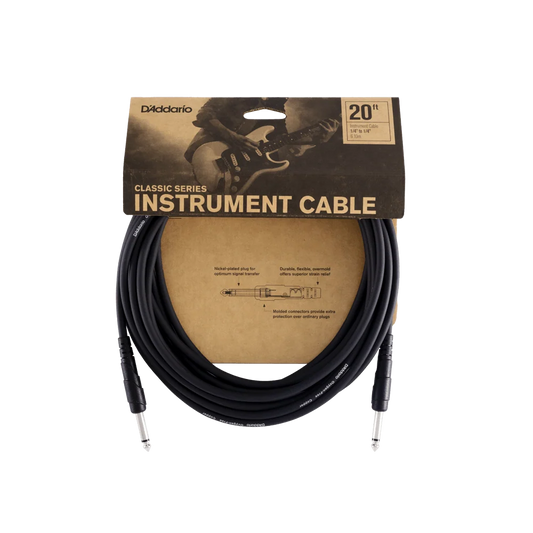 D'Addario Classic Series Instrument Cable 6m